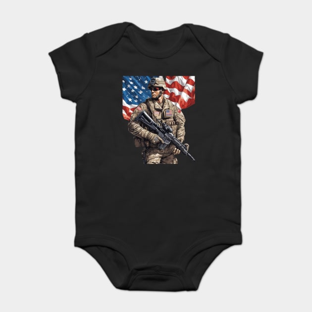 Ranger Baby Bodysuit by animegirlnft